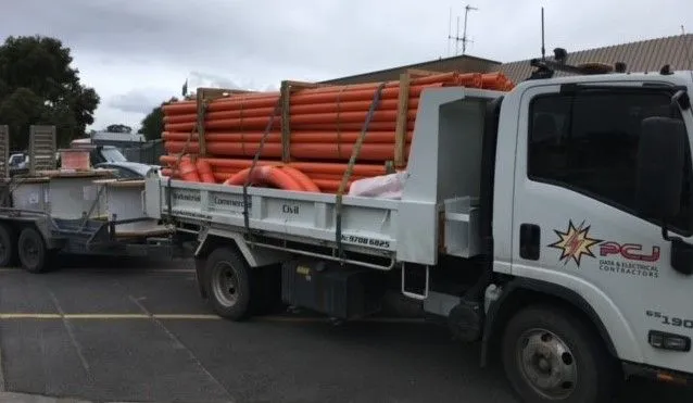 PCJ Electrical's truck